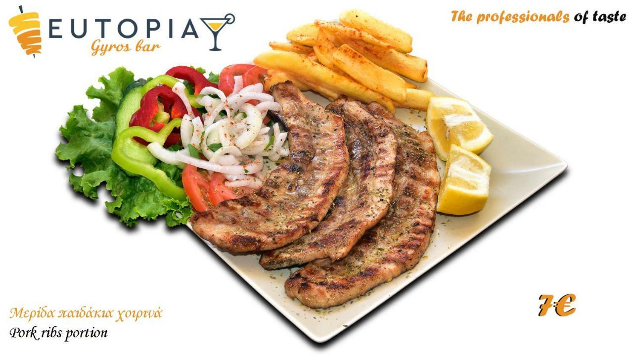 Eutopia Paralía Екстериор снимка